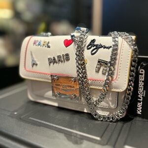 KARL LAGERFELD CORINNE SHOULDER MINI BAG LH4HC9CU